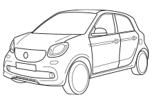 SMART FORFOUR W453 (2014-)