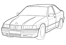 BMW 3 Series E 36 mod.Coupè/Cabriolet (1990-1998)